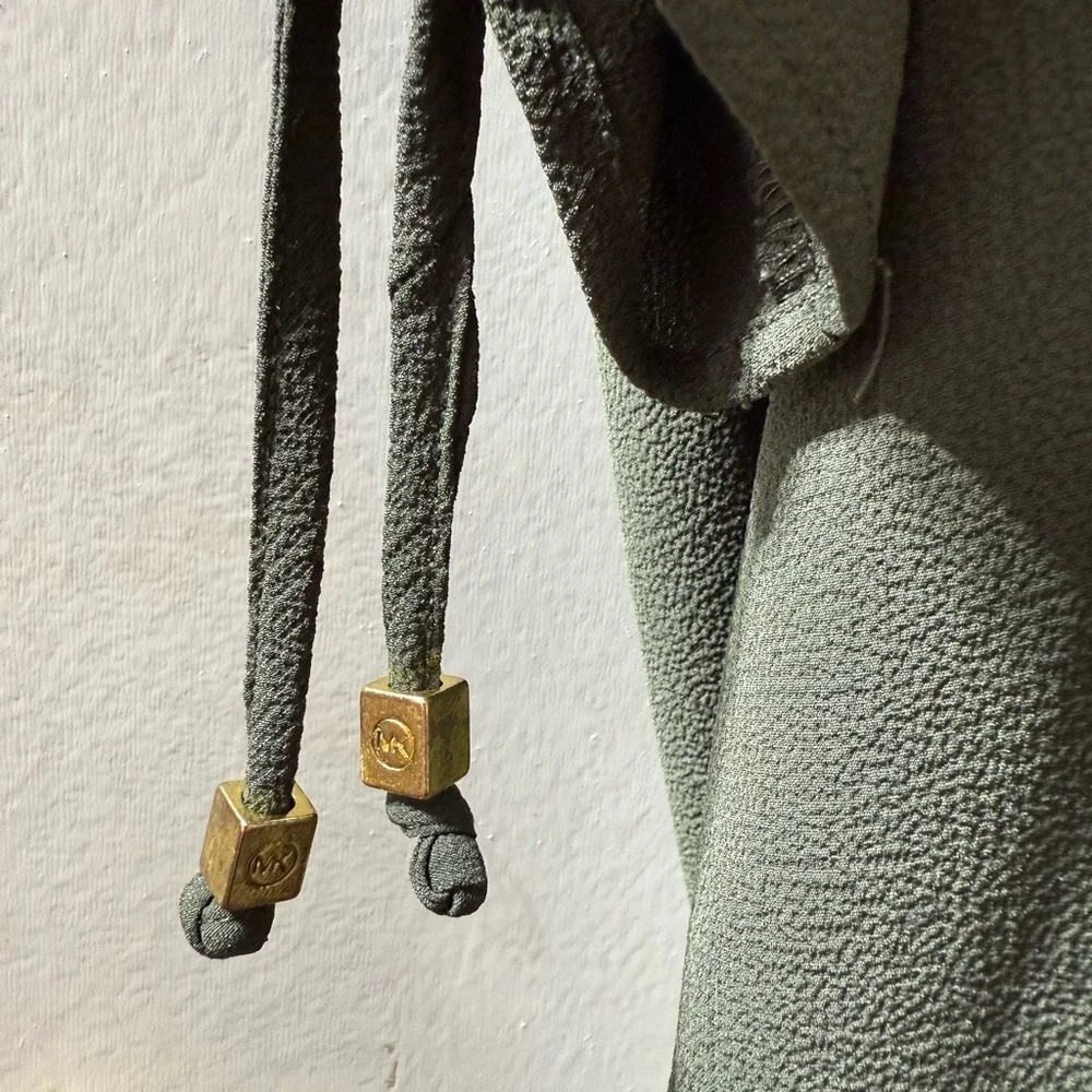 Michael Kors Forest Green Blouse
